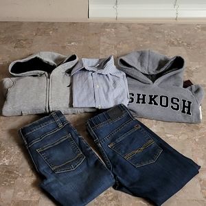 Bundle of boys clothes